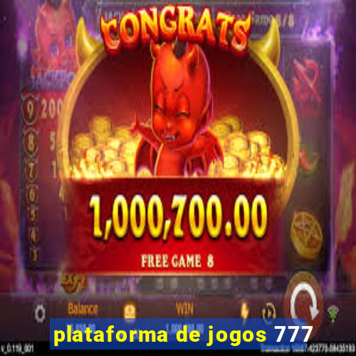 plataforma de jogos 777